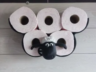Shaun the Sheep Toilet Paper Holder – Fun Design