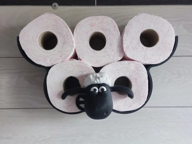 Shaun the Sheep Toilet Paper Holder – Fun Design