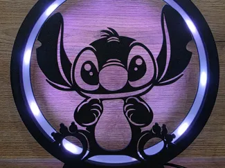Ringlichtlampe Stich
