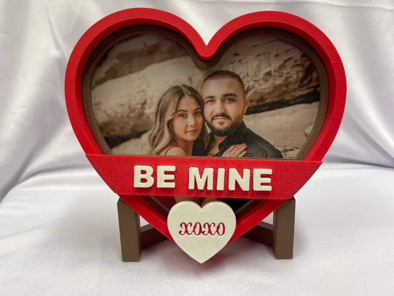 Heart Picture Frame & Easel