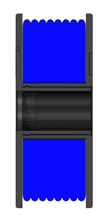 Filament display rack by yente.vanschaik - MakerWorld