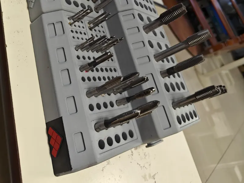 Organizador de machos para roscar metrico