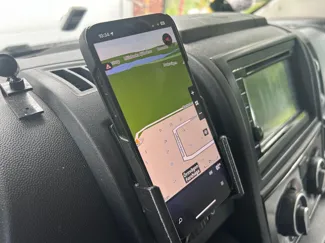 Fiat Ducato iphone 15 holder