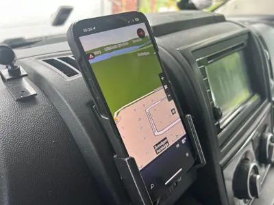 Fiat Ducato iphone 15 holder