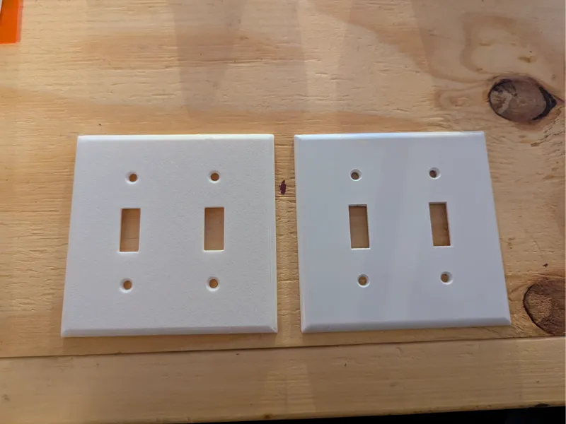 Double Light Switch Cover
