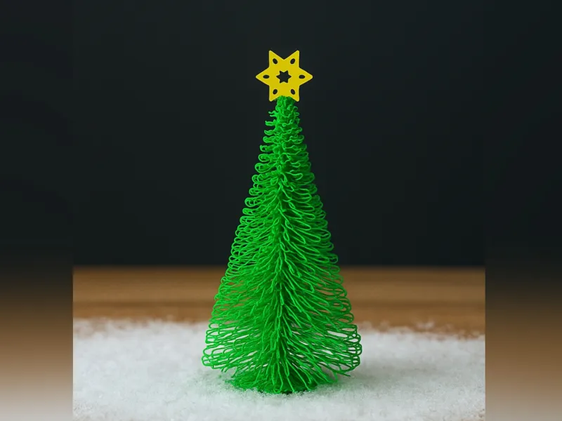 String Christmas Tree