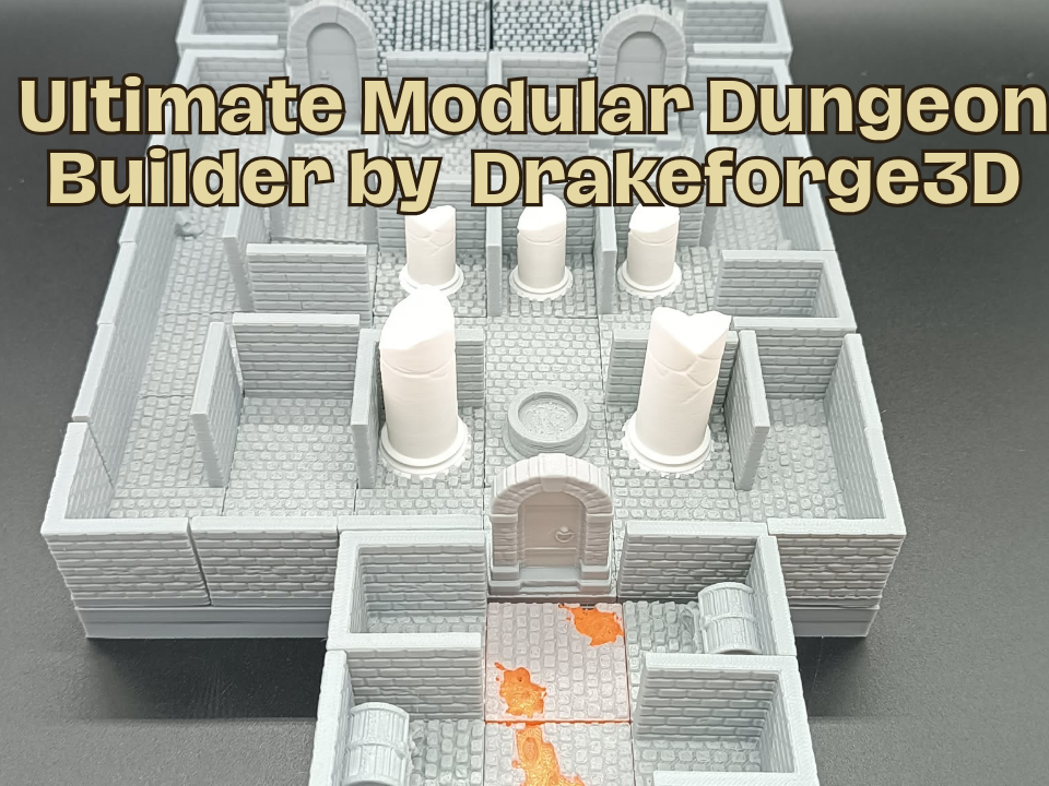 Ultimate Modular Dungeon Builder - RPG DnD Fantasy