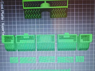 ams 2 pro silica baskets with govee , rear basket