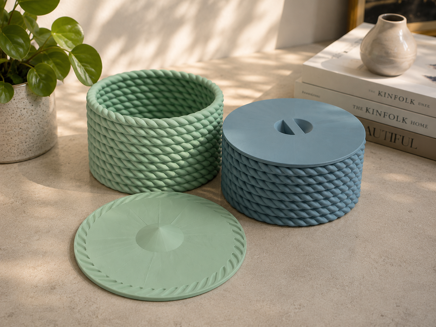 Parametric Woven Box with Lid