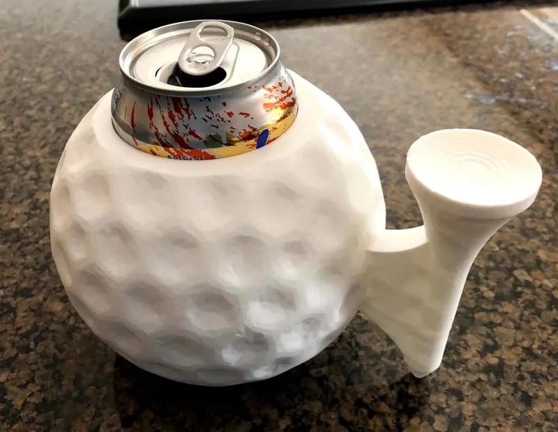 Golf ball koozie