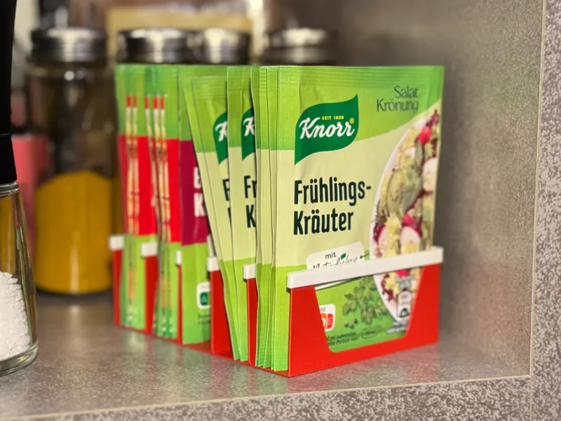 Knorr Salatkrönung Tütchen Aufbewahrungsbox