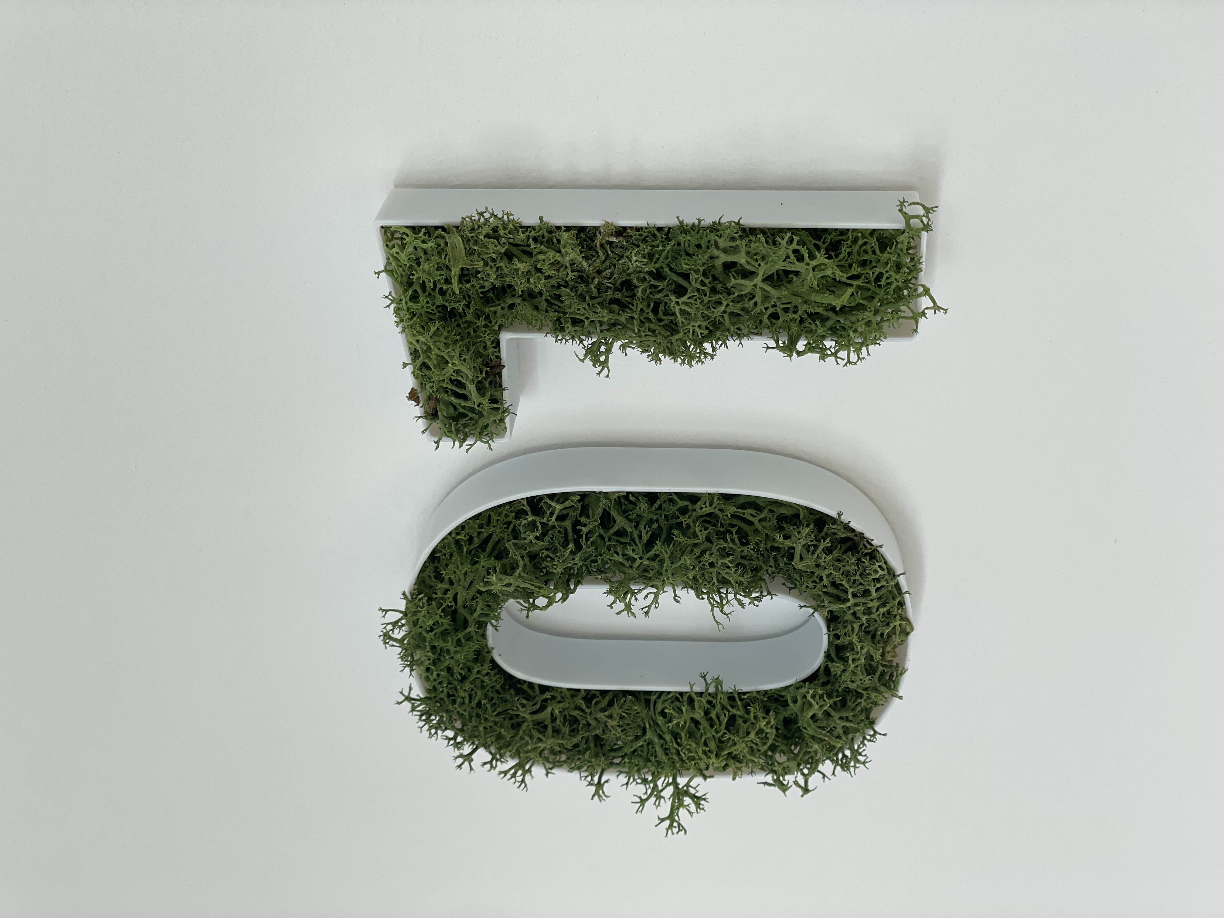 Miniatura 4 do modelo 3D Moss Numbers
