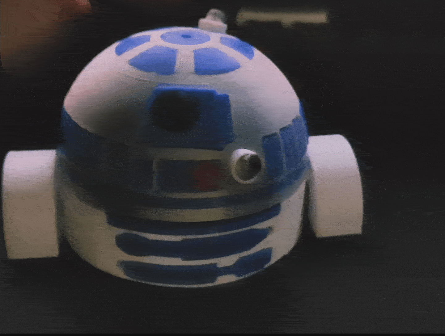 米家屏幕挂灯1S遥控器外壳——但是R2D2