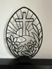 Easter egg with cross