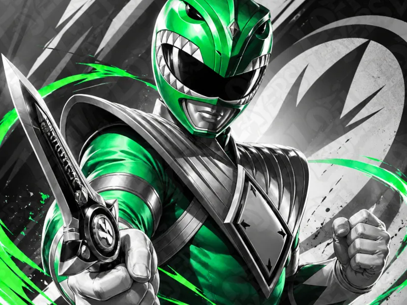 The Green Ranger Hueforge