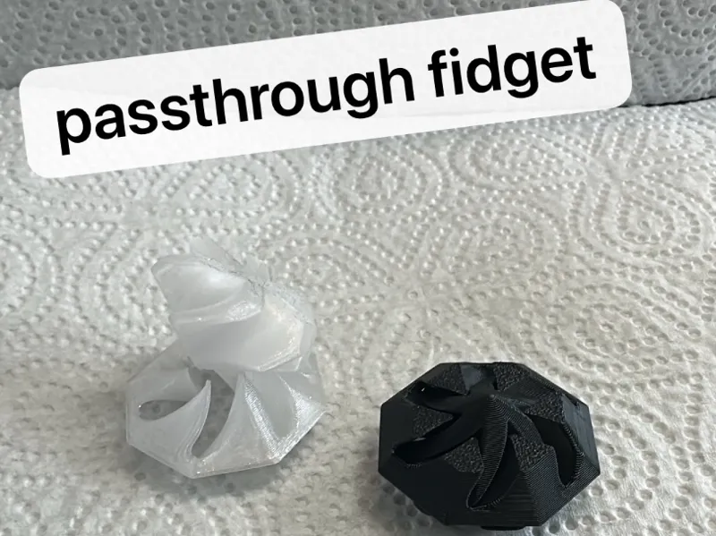 diamond passthrough fidget