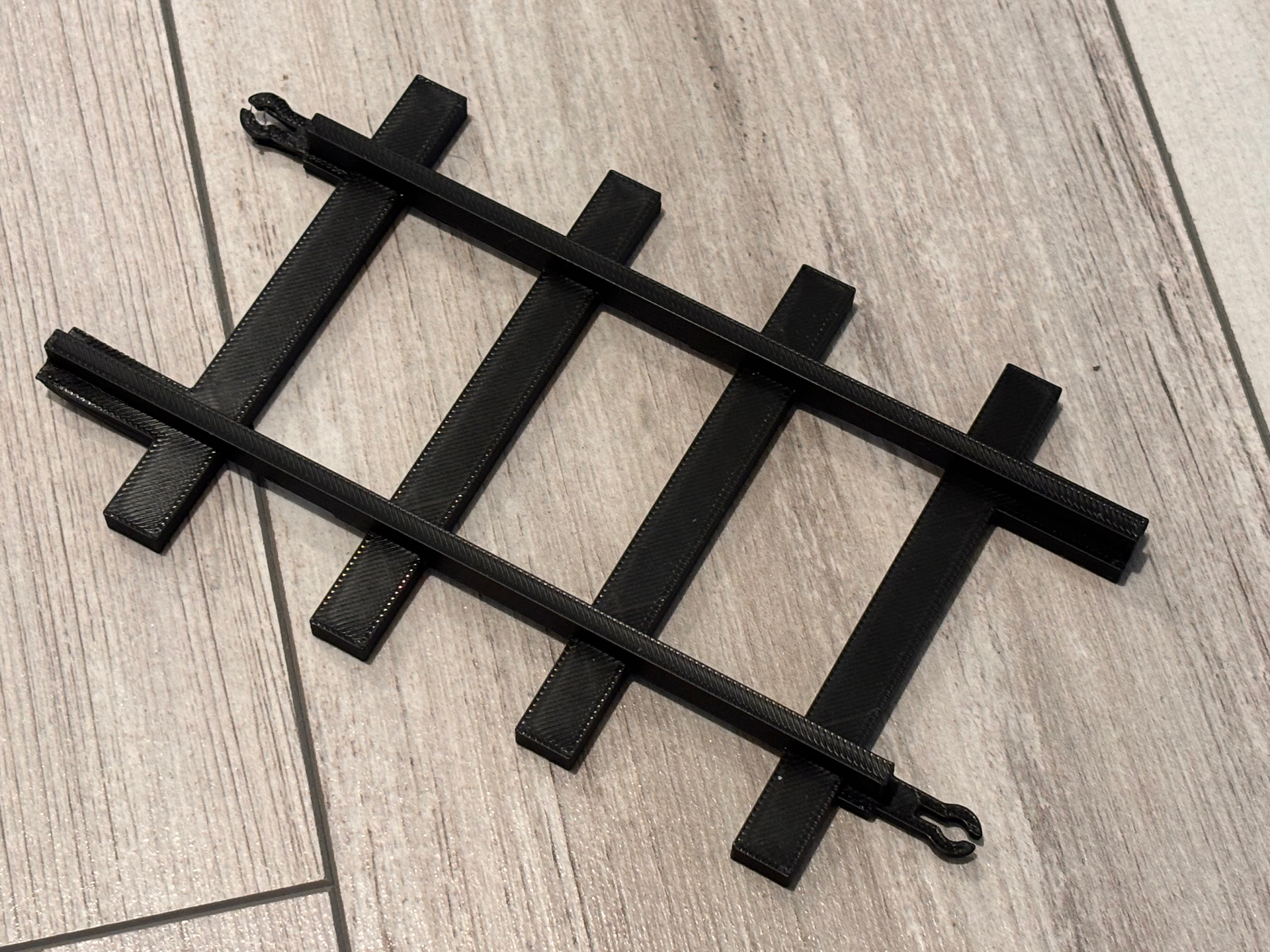 Model/Toy Train Track Straight Segment 59.4x160mm