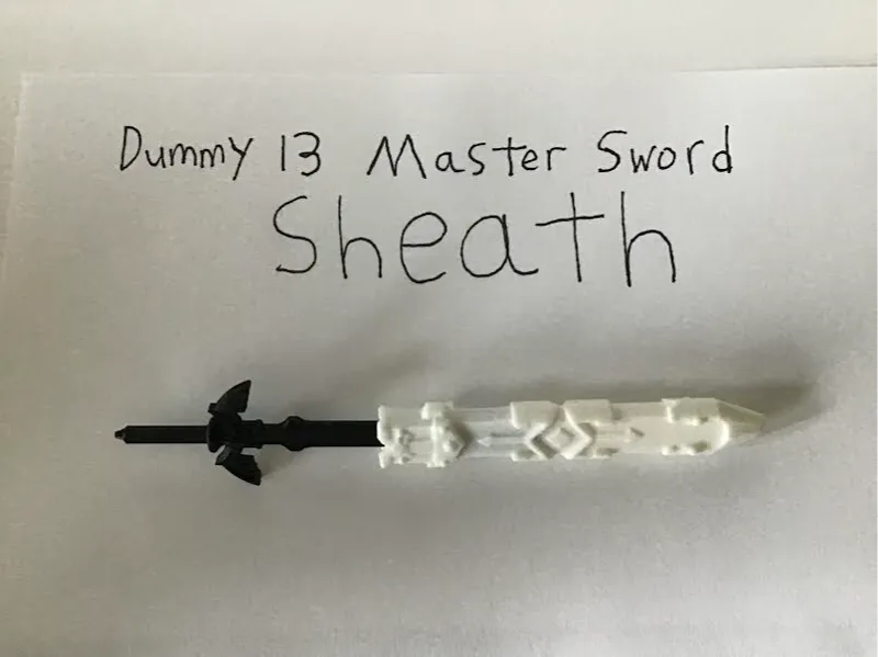 Dummy 13 Master Sword Sheath