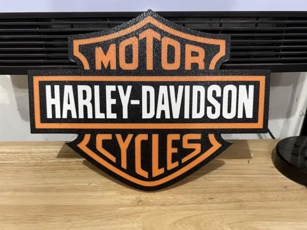 Harley Davidson Wall Plaque Sign