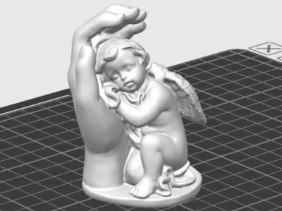 Angel Figure 8 cm Large Statue Sculpture Decoration