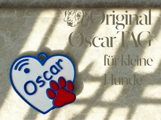 OsacarTag - Halsbandanhänger kleine Hunde & Katzen