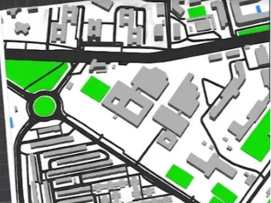 Mapa de Ubicación Urbana: IES San Blas, Madrid