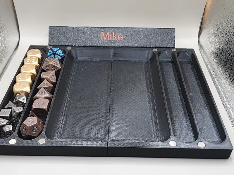 Dice Box with DnD Logo