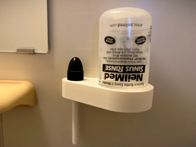 Magnetic Wall Mount for NeilMed Mega Bottle 480ml