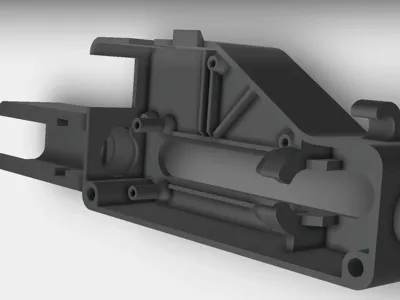 AMS Hub Housing using UNMODIFIED A1 AMS Lite Hub