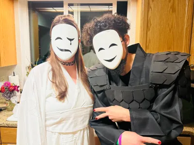 Paintable Halloween Masks