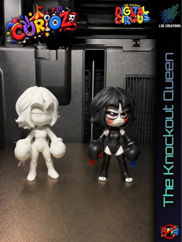 Caja o estuche: Pomni | The Knockout Queen | CURIOZ | TADC — vista de referencia 2