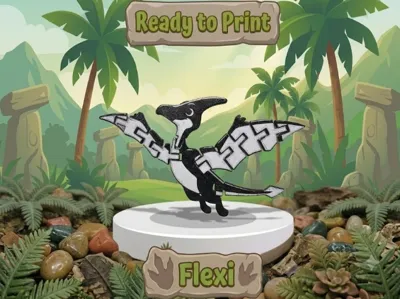 Dino Friend flexi! - Pterodactyl