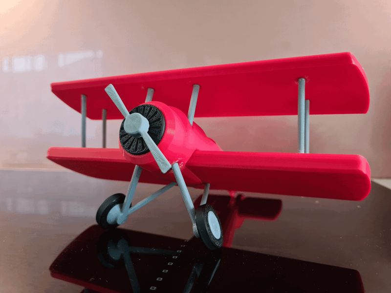 Pilotwings Red Plane (inspired)