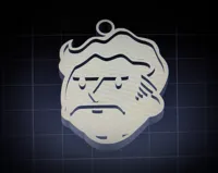 Porte-clés Vault Boy en colère Fallout — photo 2