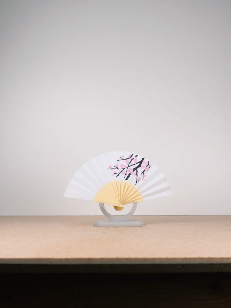 Folding Cherry Blossom Fan (Mini)