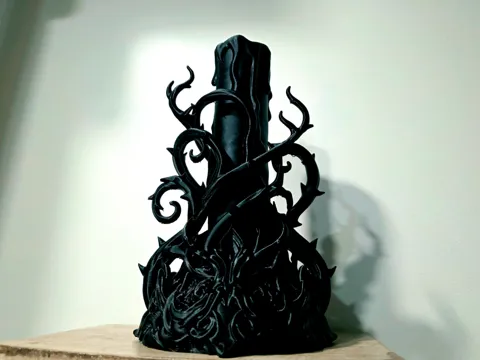 Accesorio de iluminación decorativa: Tealight Candle - Vine of Thorns — referencia de MakerWorld