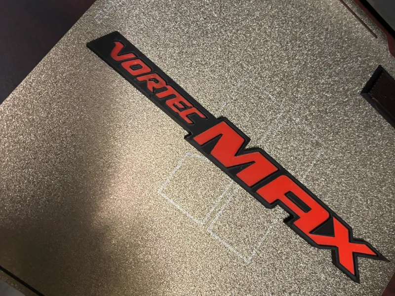 Vortec Max emblem