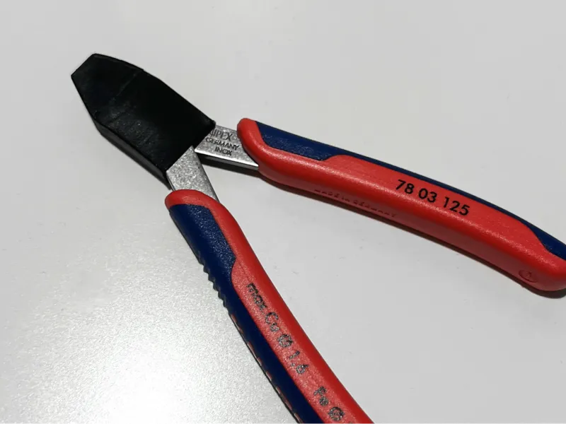 TPU sleeve for Knipex 78 03 125 flush cutters