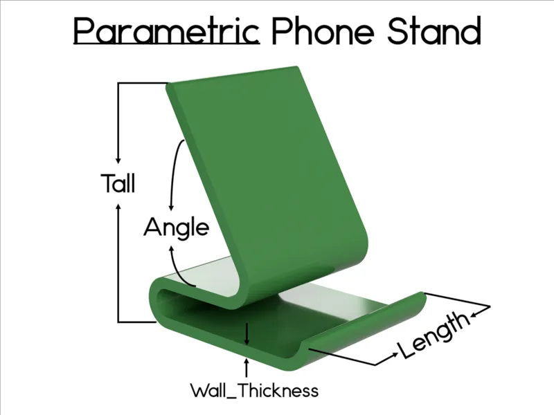 Modern Phone Stand