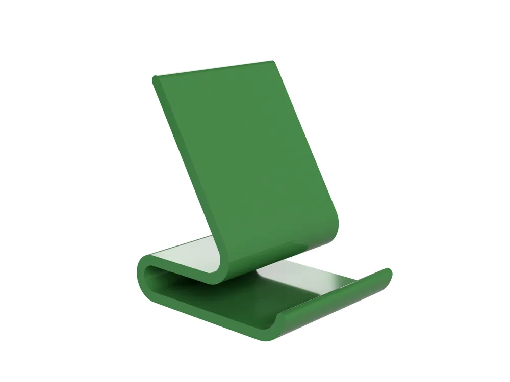Phone Stand - Customizable - Free 3D Print Model - MakerWorld