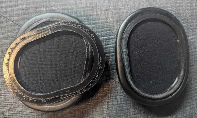 Adapter to attach earpads to Edition8
