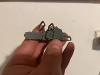 Tronçonneuse miniature 1/10 et 1/12 pour véhicule RC — photo 2