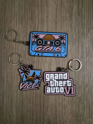 Llavero: Collection de Porte-Clés GTA 6 – 6 Designs — vista de referencia 3