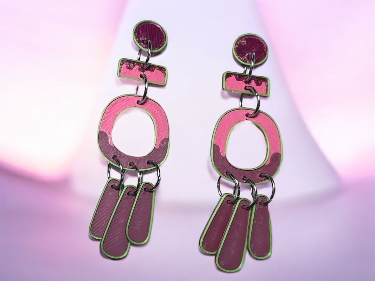 Pendientes orgánicos 