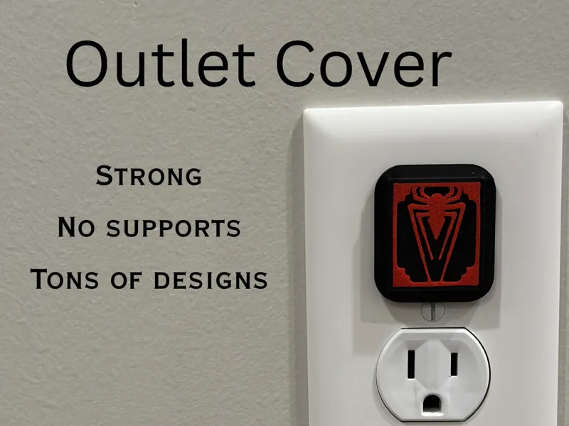 Outlet Cover STRONG -- Spiderman