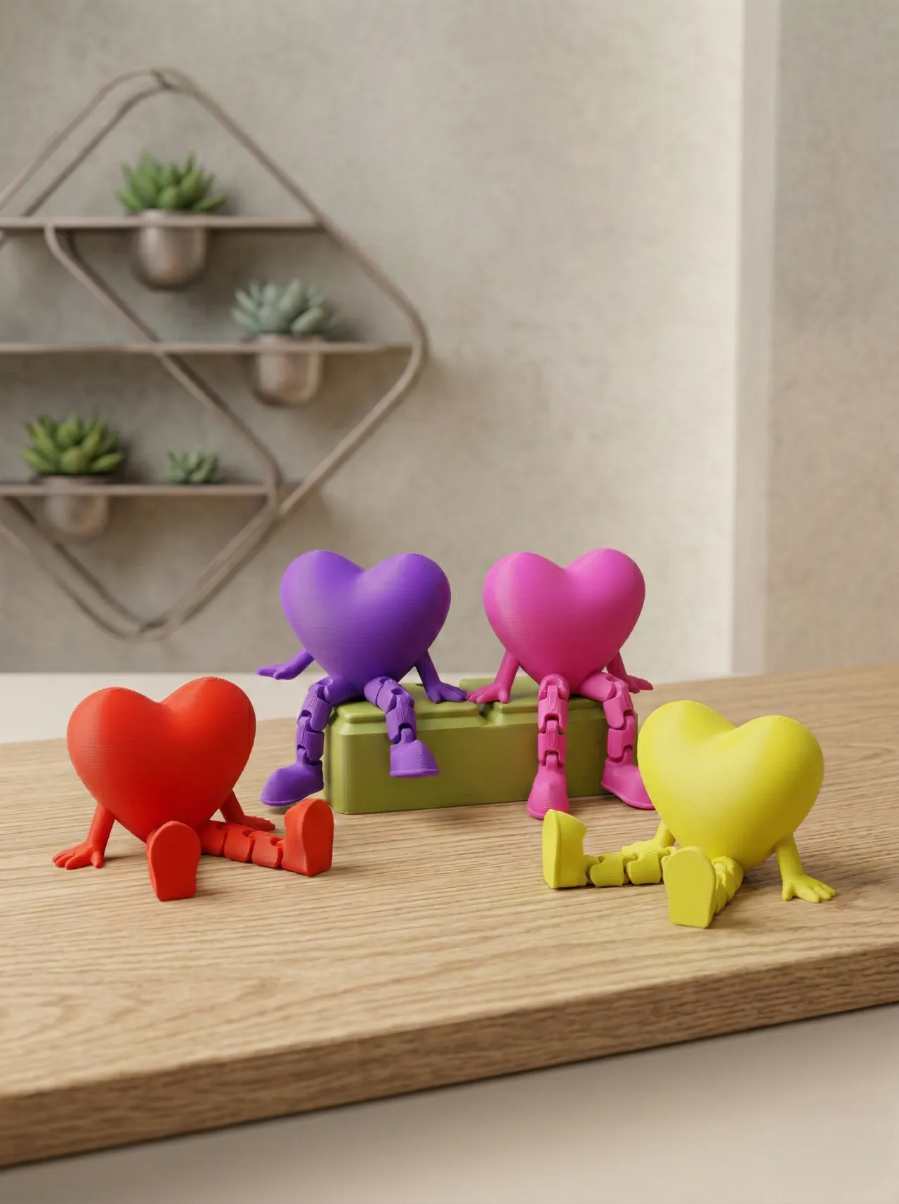 Articulated Heart - Plump Smooth - Valentine's Day view 2