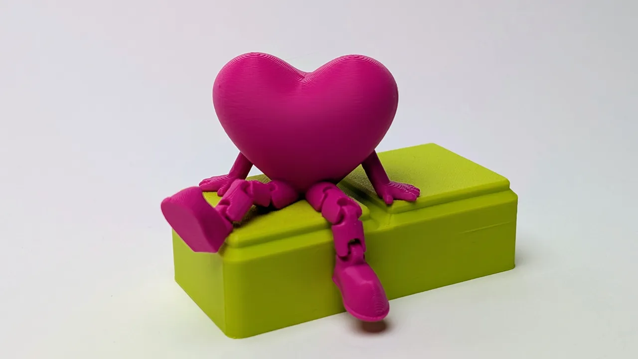 Articulated Heart - Plump Smooth - Valentine's Day view 4