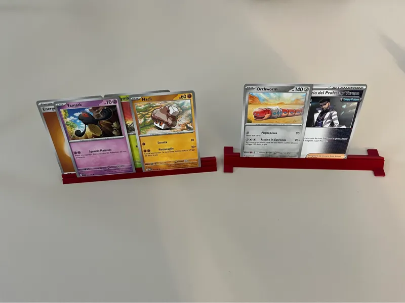 Porta carte da gioco/espositore