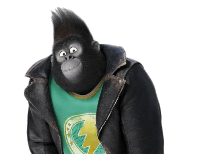 Johnny – Gorilla Bust Inspired by Sing