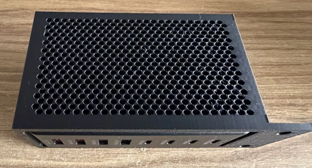 [Paramétrico] Soporte de rack para fuente de alimentación USB - Modelo ...